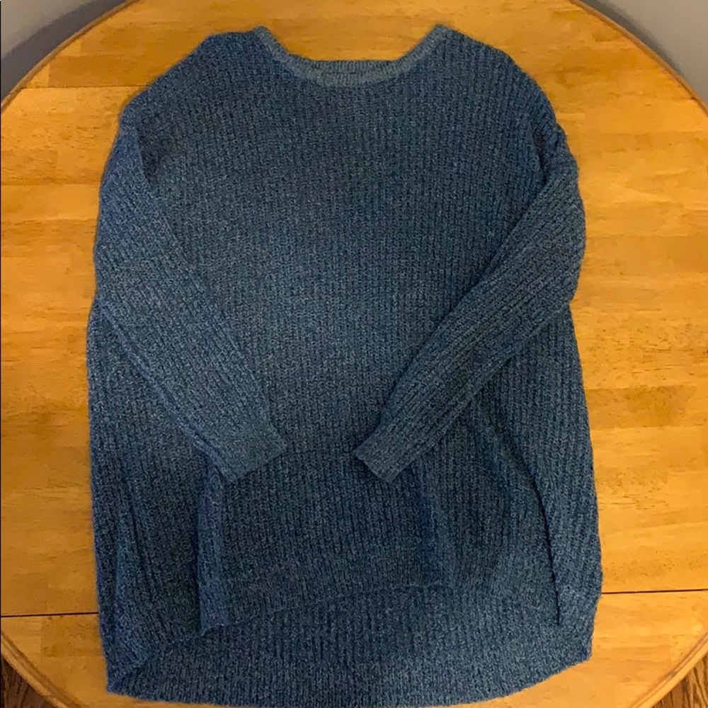 Cutout back Sweater/Sweater Dress